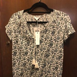 Lucky Brand Woman’s Printed Blouse